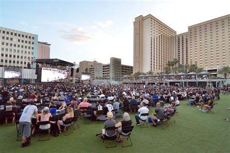 Downtown las vegas events center - Mar 11, 2024 · Date: April 20, 2024. Time: 5PM. The first annual Margaritaworld Festival is coming to the Downtown Las Vegas Events Center on Saturday, April 20 for a day full of sunshine, good vibes, and of course margaritas! Join us for live music performances from several members of the Coral Reefers themselves including Nadirah Shakoor, Doyle Grisham ... 